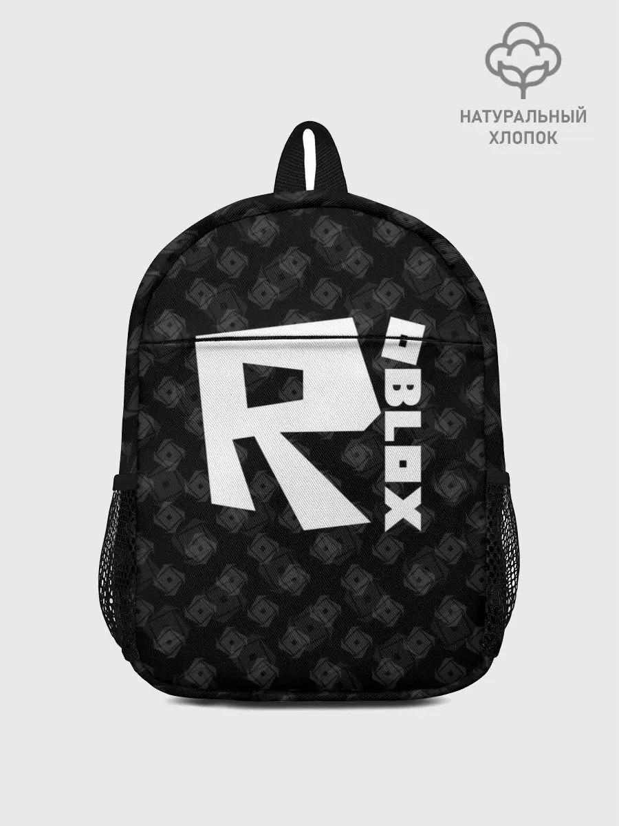 Рюкзак детский / РОБЛОКС ПАТТЕРН ЛОГОТИП