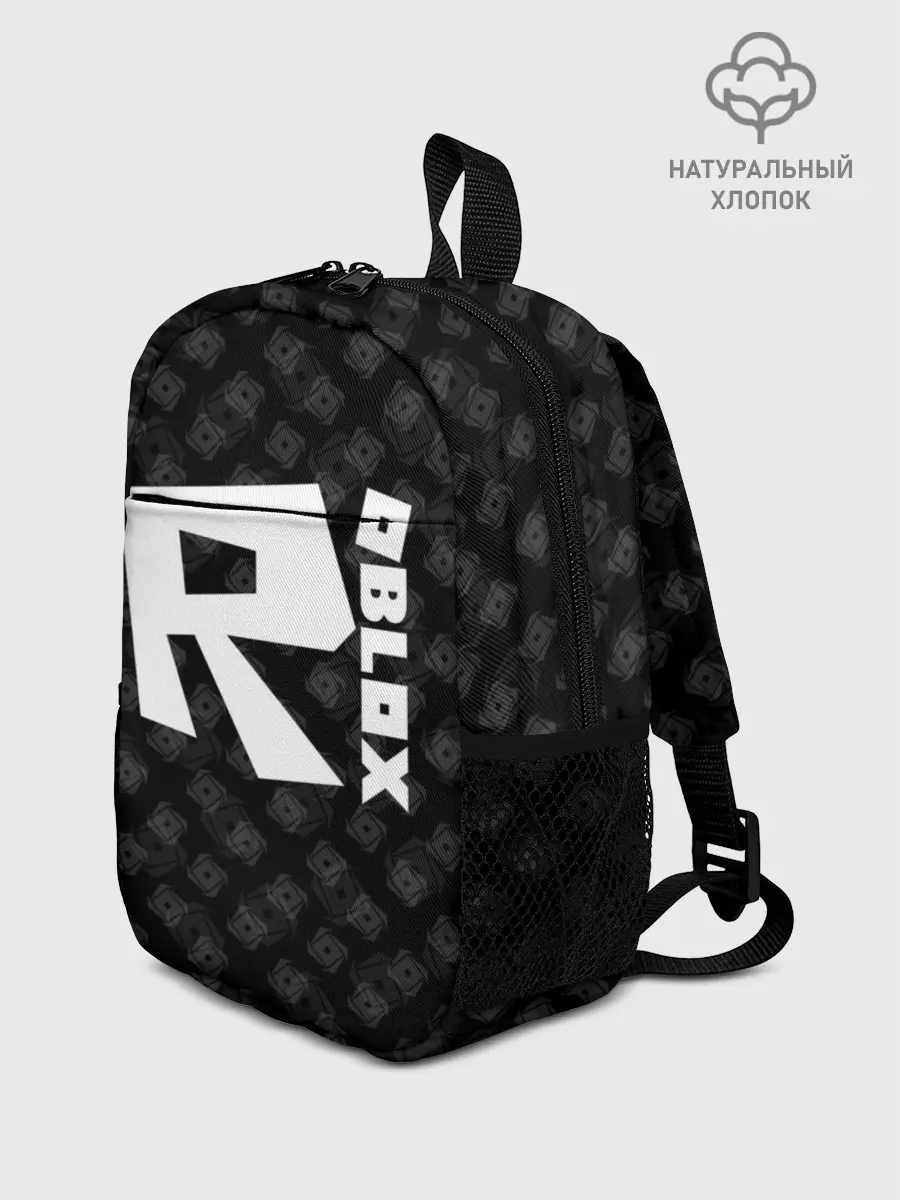 Рюкзак детский / РОБЛОКС ПАТТЕРН ЛОГОТИП