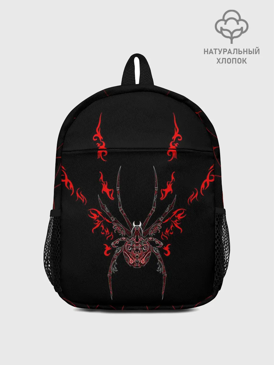 Рюкзак детский / Красно белый паук