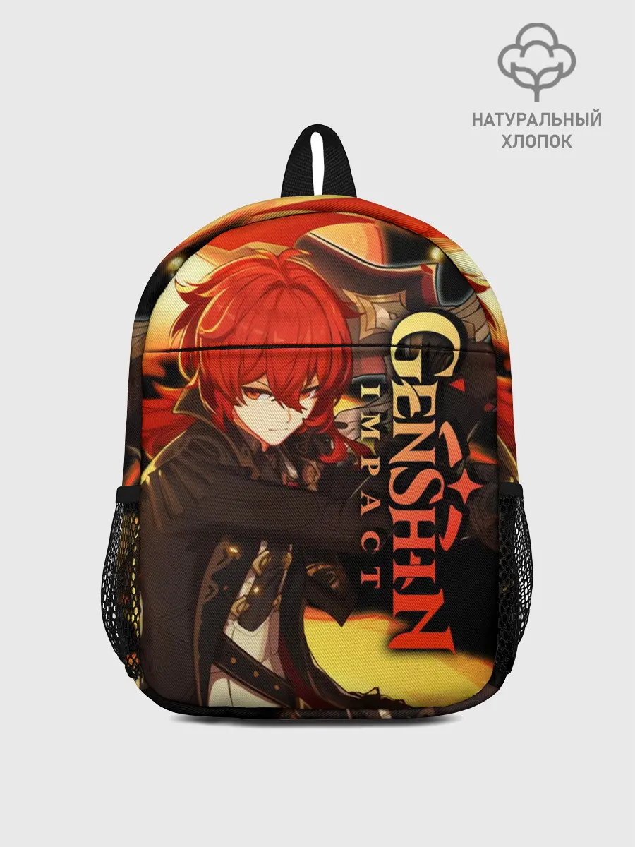 Рюкзак детский / Геншин импакт: Дилюк