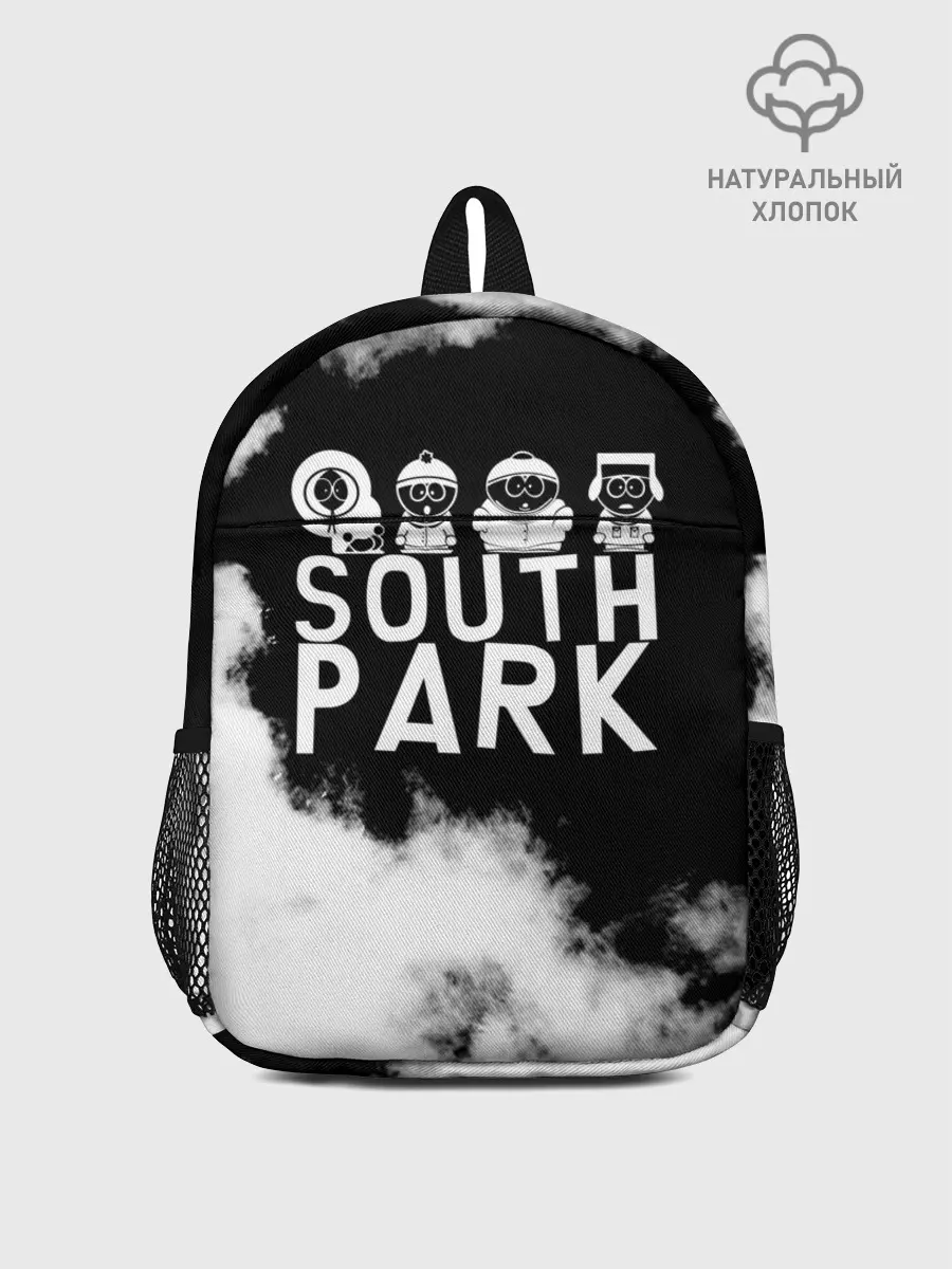 Рюкзак детский / Все пацаны на черном фоне Южный Парк