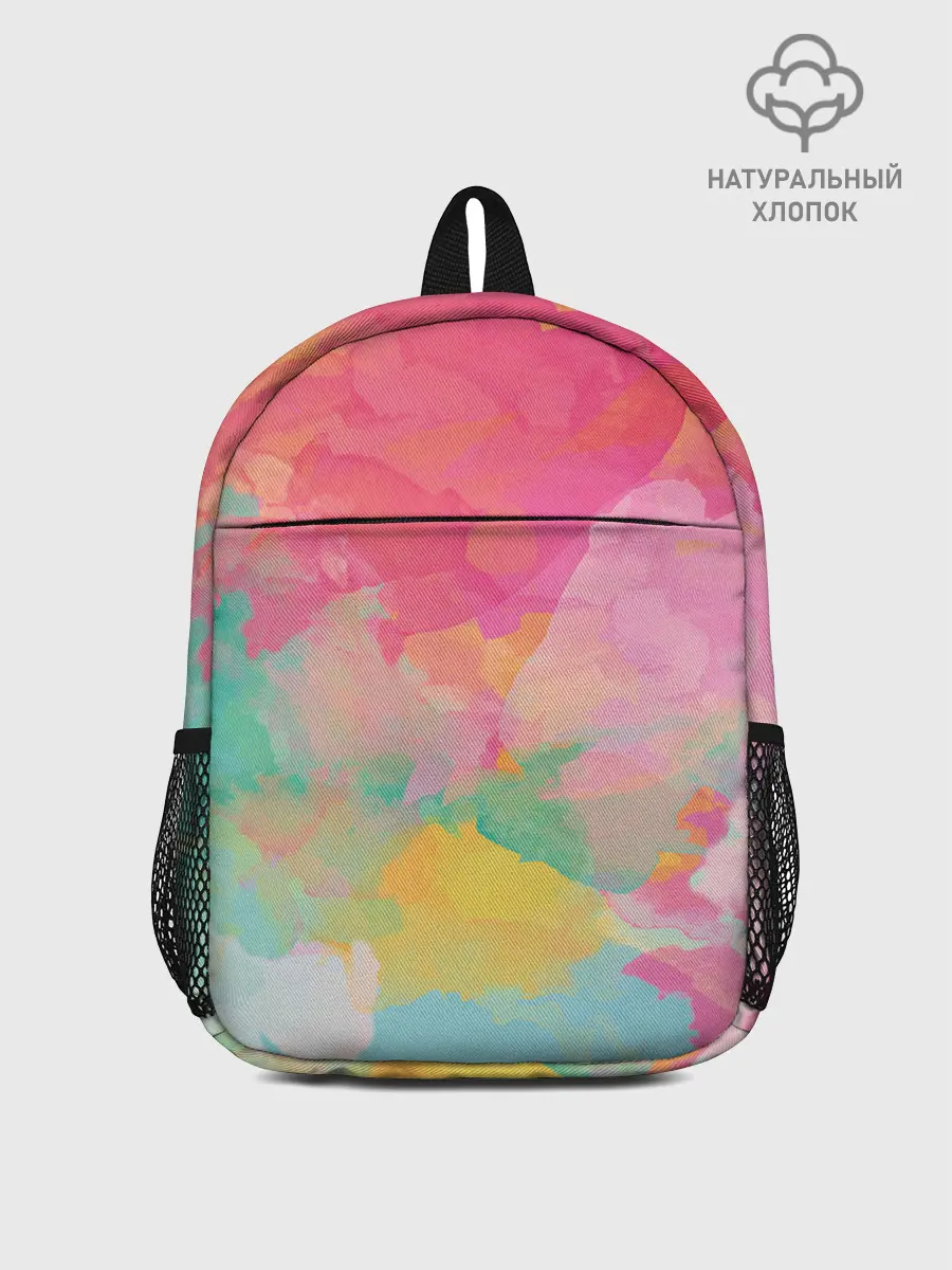 Рюкзак детский / Радужная акварель