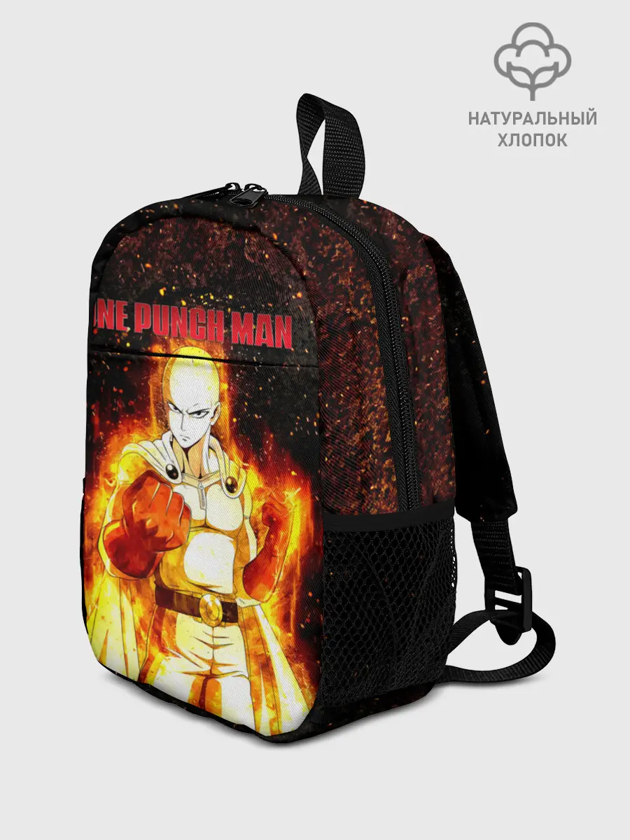Рюкзак детский / Сайтама в огне | One Punch-Man