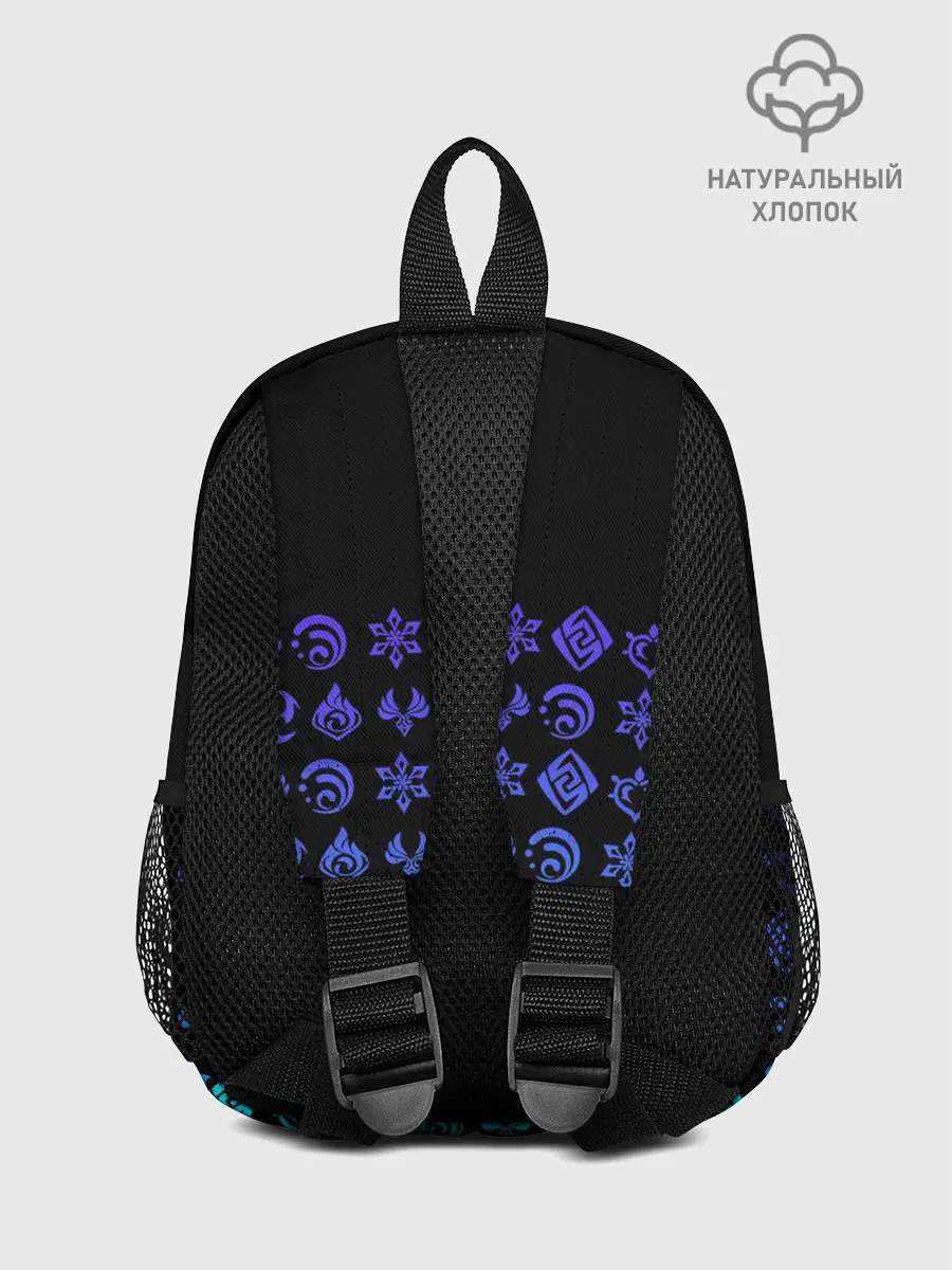 Рюкзак детский / GENSHIN IMPACT | ЭМБЛЕМЫ NEON