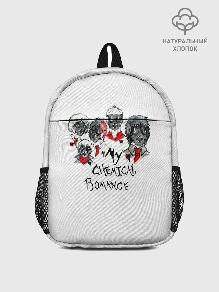 Рюкзак детский / Группа My Chemical Romance в противогазах