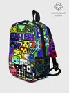 Рюкзак детский / GEOMETRY DASH ВСЕ СКИНЫ