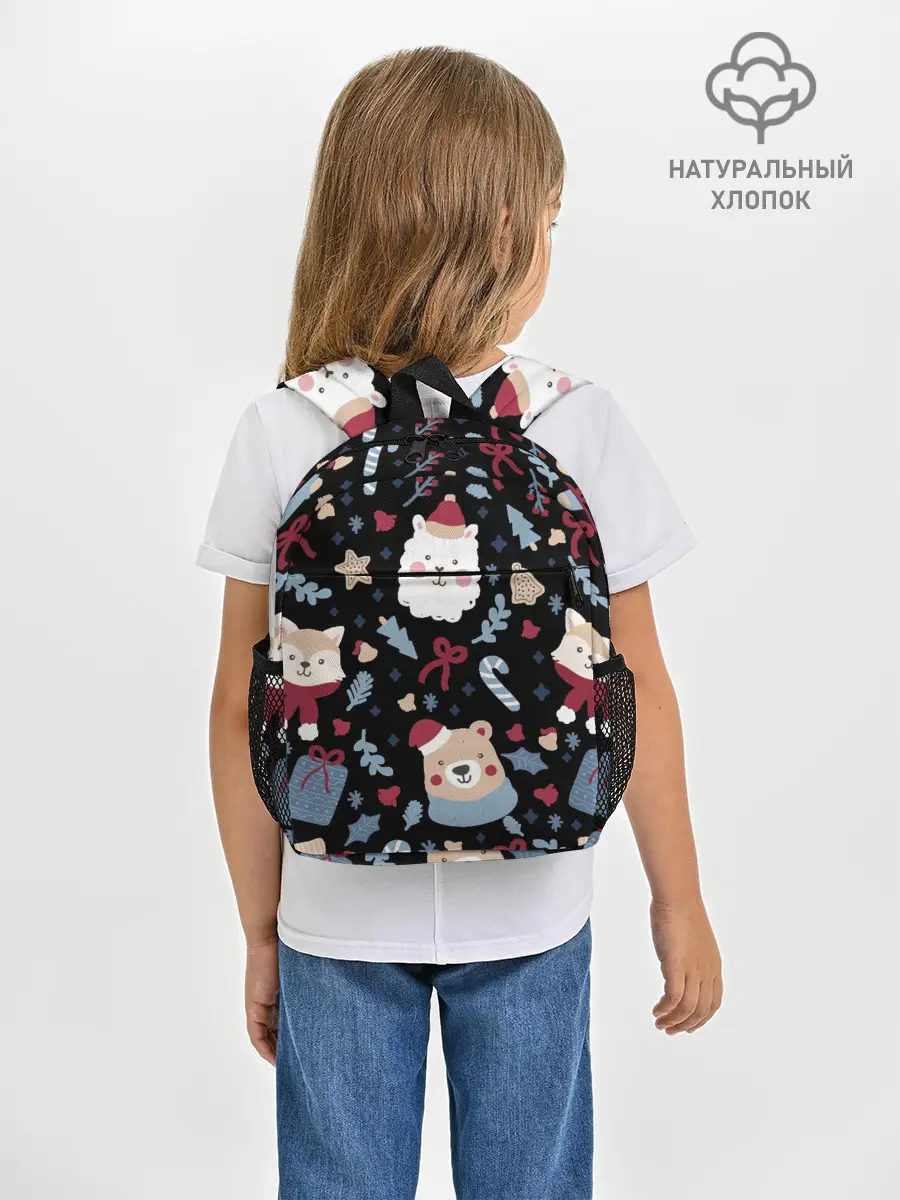 Рюкзак детский / Забавный Новый Год