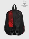 Рюкзак детский / ЧЁРНО КРАСНЫЕ КРАСКИ | RED BLACK STRIPES