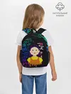 Рюкзак детский / ИГРА В КАЛЬМАРА / SQUID GAME / КУКЛА / УЗОР