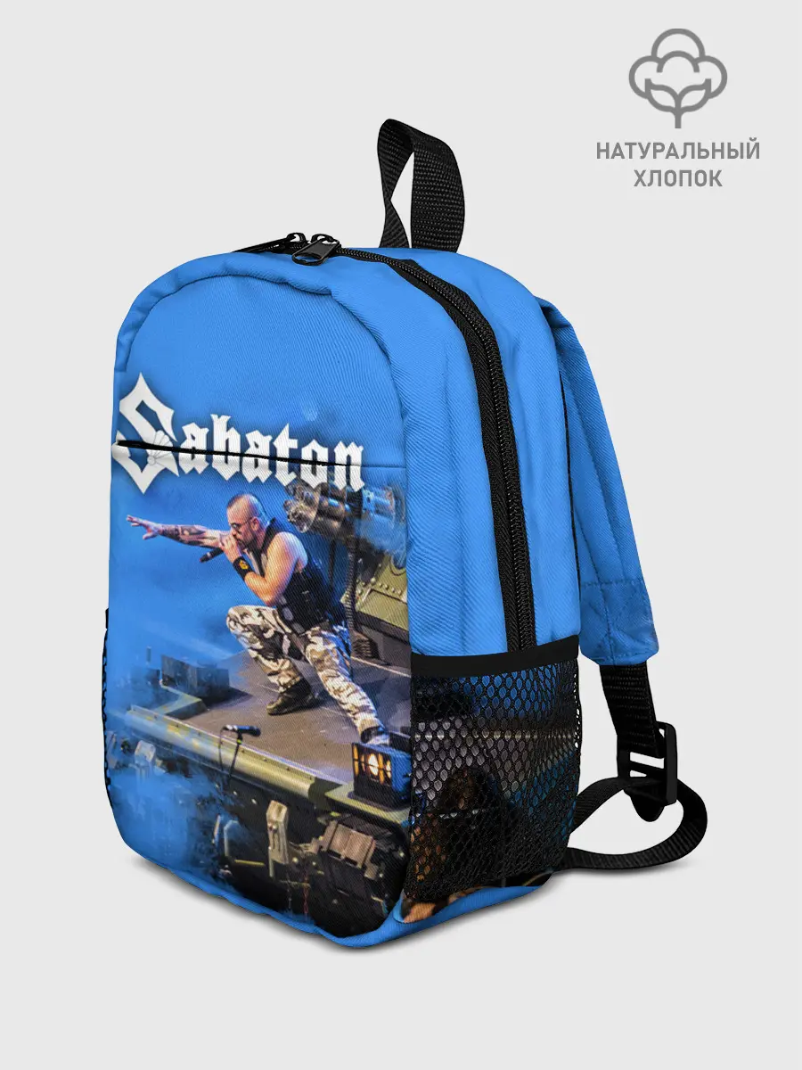 Рюкзак детский / Йоаким Броден на танке Sabaton