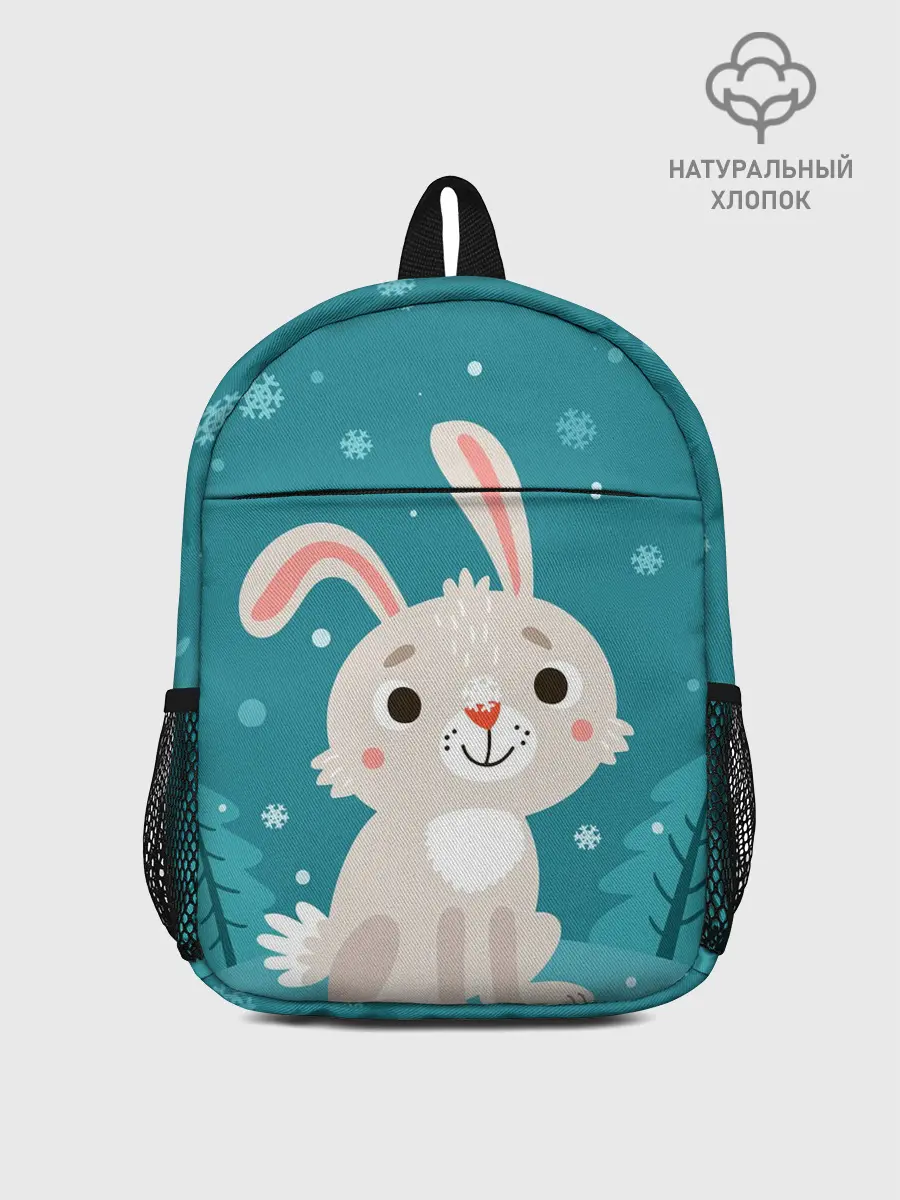 Рюкзак детский / Новогодний зайчик