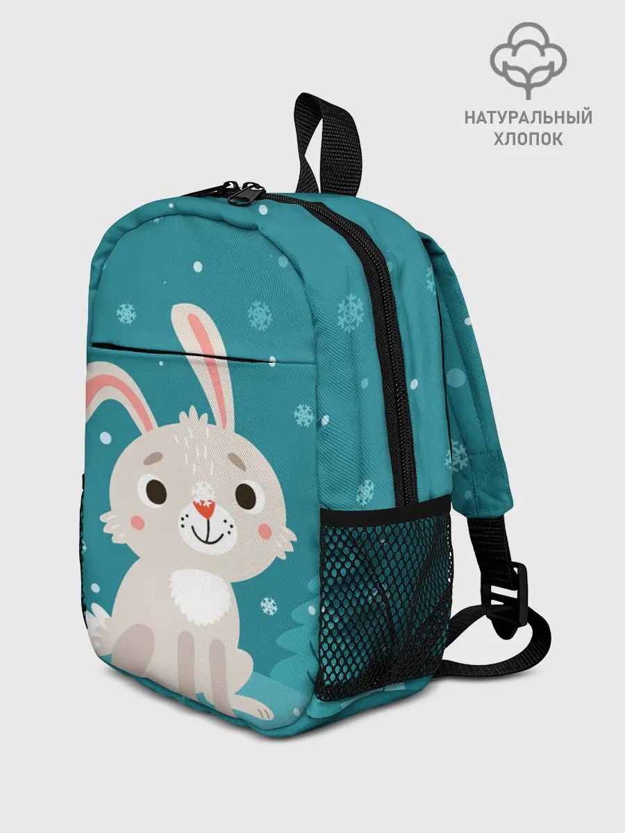 Рюкзак детский / Новогодний зайчик