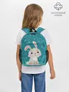 Рюкзак детский / Новогодний зайчик