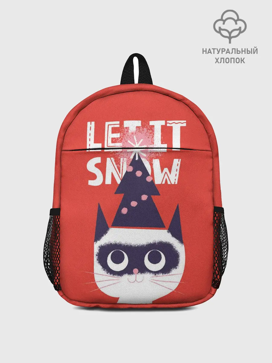 Рюкзак детский / Котик. Новый год