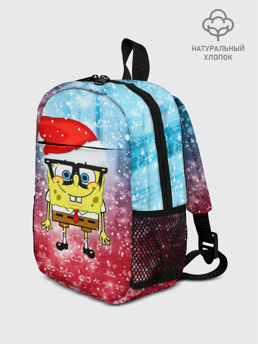 Рюкзак детский / Новогодний Спанч Боб