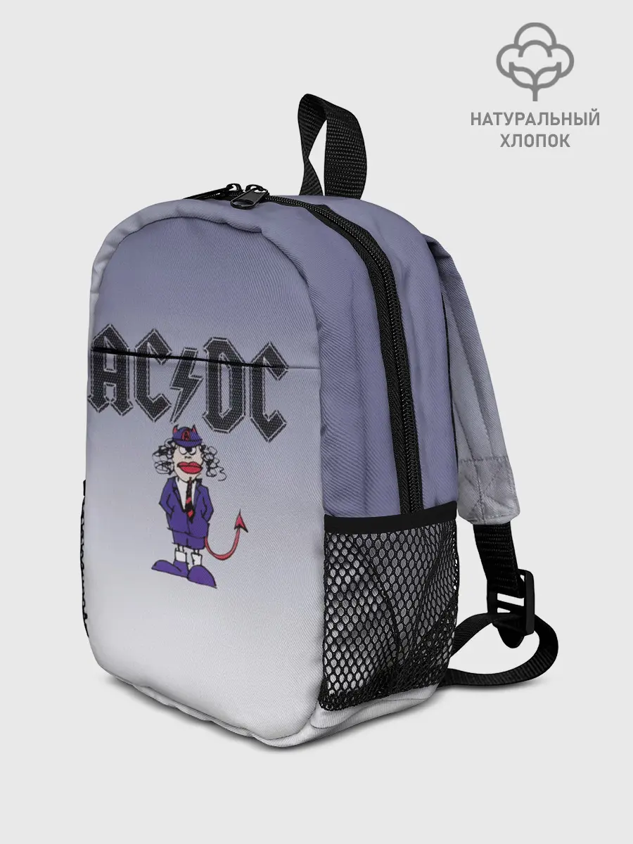 Рюкзак детский / Ангус Янг чертик AC/DC