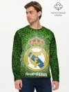 Мужской лонгслив базовый / Real Madrid