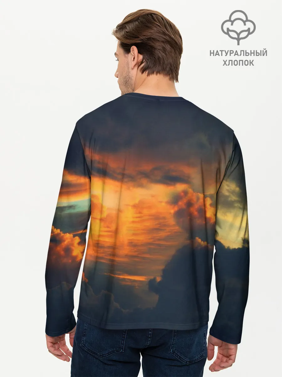 Мужской лонгслив базовый / 30 seconds to mars