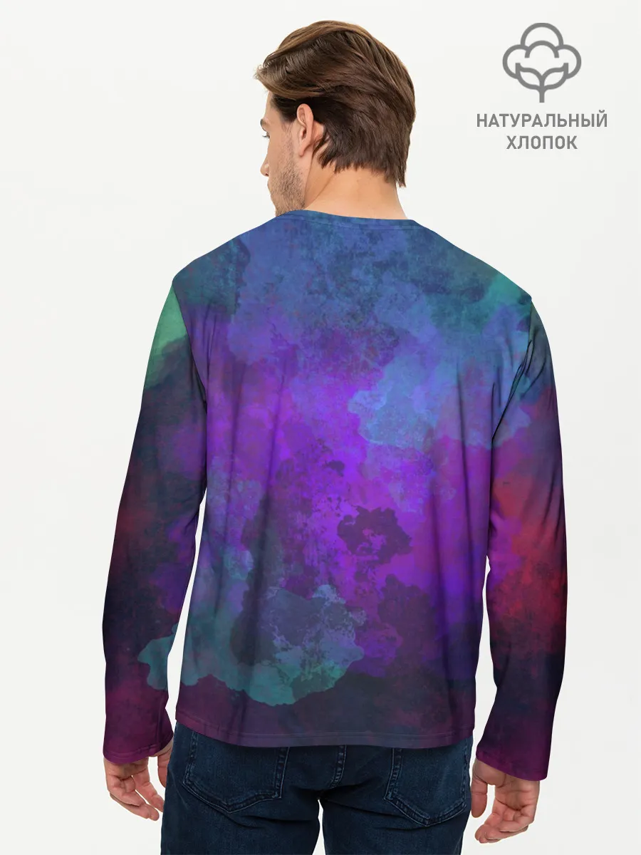 Мужской лонгслив базовый / Черепок