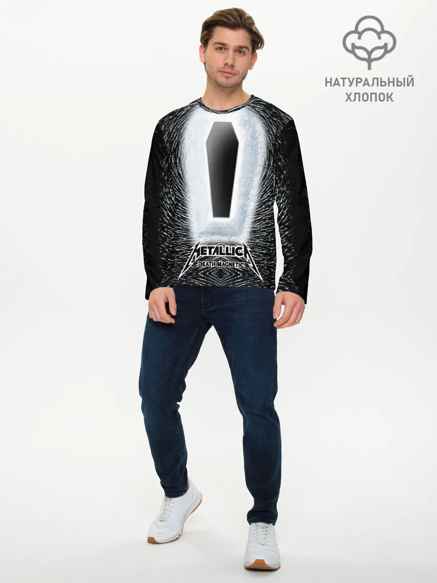 Мужской лонгслив базовый / METALLICA