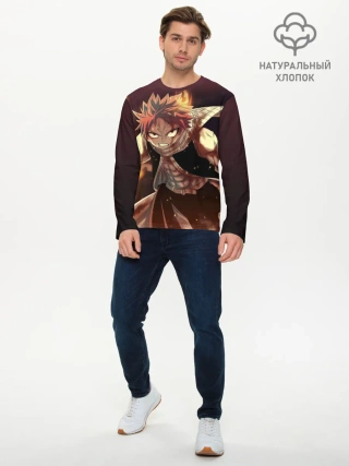 Мужской лонгслив базовый / Нацу Хвост Феи