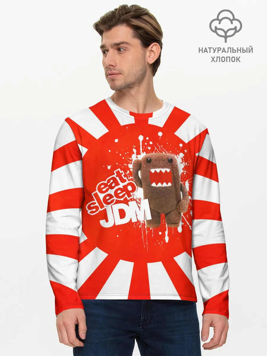 Мужской лонгслив базовый / Domo jdm