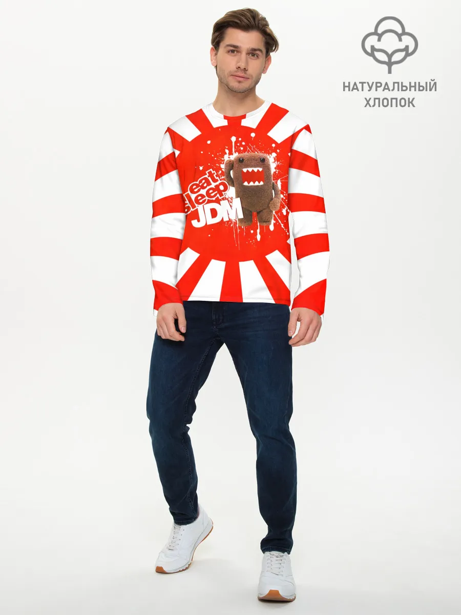 Мужской лонгслив базовый / Domo jdm