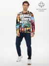 Мужской лонгслив базовый / GTA