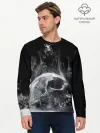 Мужской лонгслив базовый / Skull
