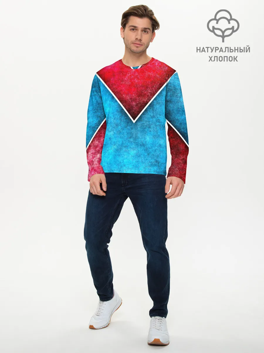 Мужской лонгслив базовый / Grunge