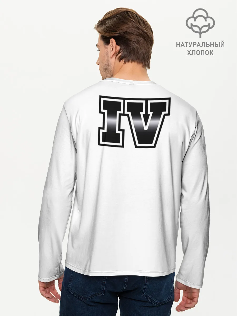 Мужской лонгслив базовый / Нико