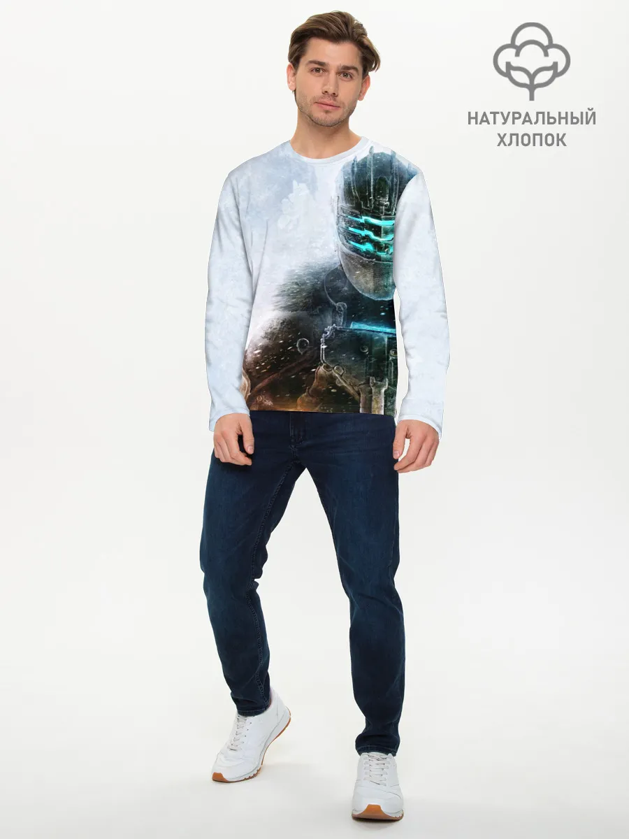 Мужской лонгслив базовый / Айзек Кларк