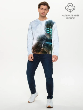 Мужской лонгслив базовый / Айзек Кларк