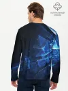 Мужской лонгслив базовый / Светящиеся фигуры