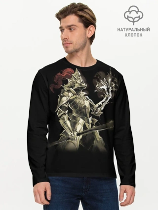 Мужской лонгслив базовый / Dark Souls 12
