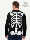 Мужской лонгслив базовый / Скелет