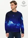 Мужской лонгслив базовый / Звёздное небо