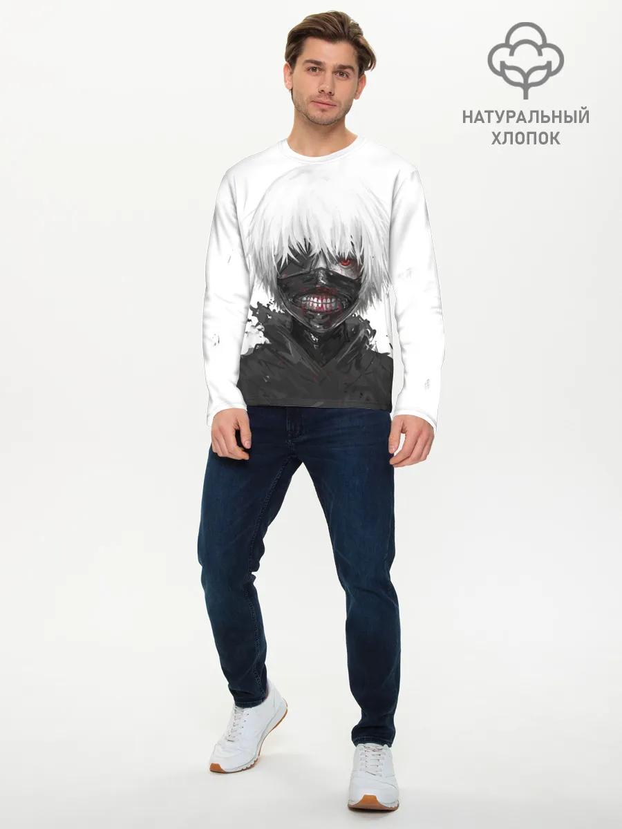 Мужской лонгслив базовый / Tokyo Ghoul