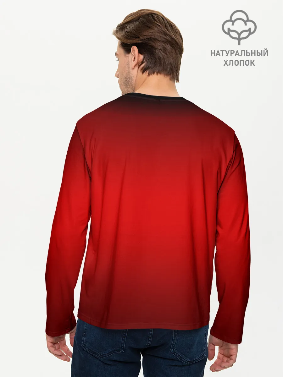 Мужской лонгслив базовый / Hot-Rod