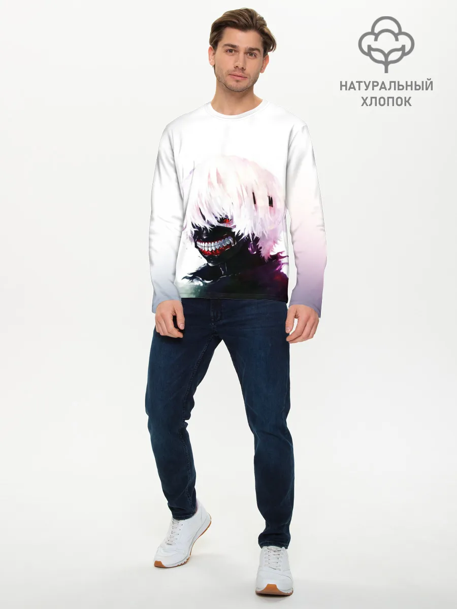 Мужской лонгслив базовый / Smile