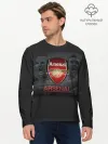 Мужской лонгслив базовый / Arsenal. Fly Emirates