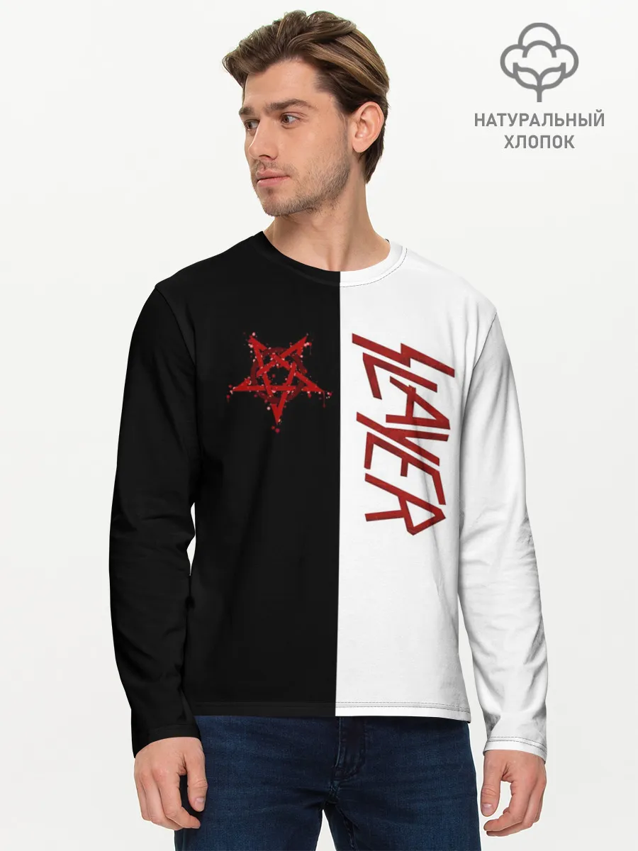 Мужской лонгслив базовый / Slayer