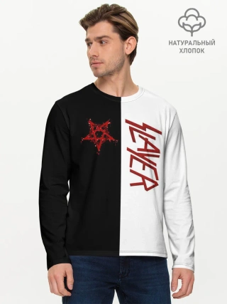 Мужской лонгслив базовый / Slayer
