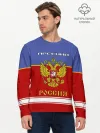 Мужской лонгслив базовый / Хоккеист Арсений