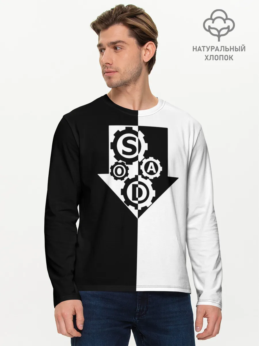 Мужской лонгслив базовый / System of a Down