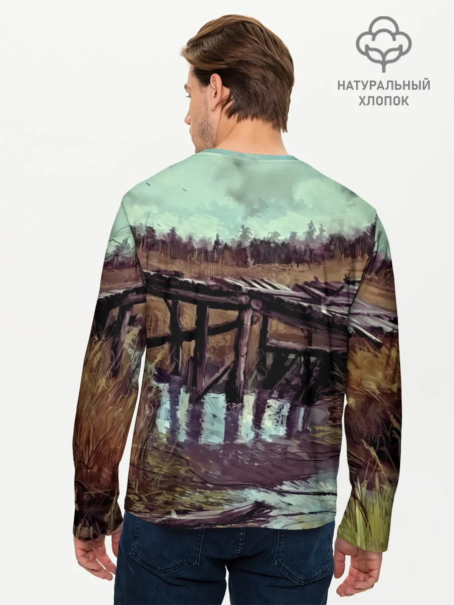 Мужской лонгслив базовый / S.T.A.L.K.E.R ВАНЯ