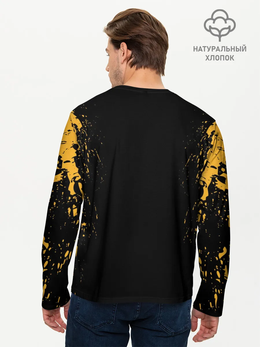 Мужской лонгслив базовый / БИТКОИН | BITCOIN