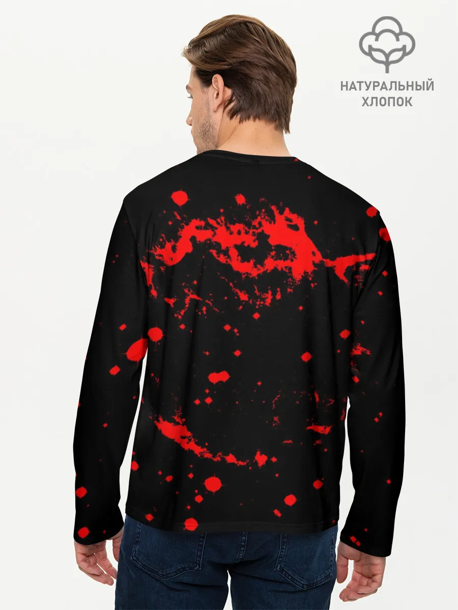 Мужской лонгслив базовый / Alan Walker music space