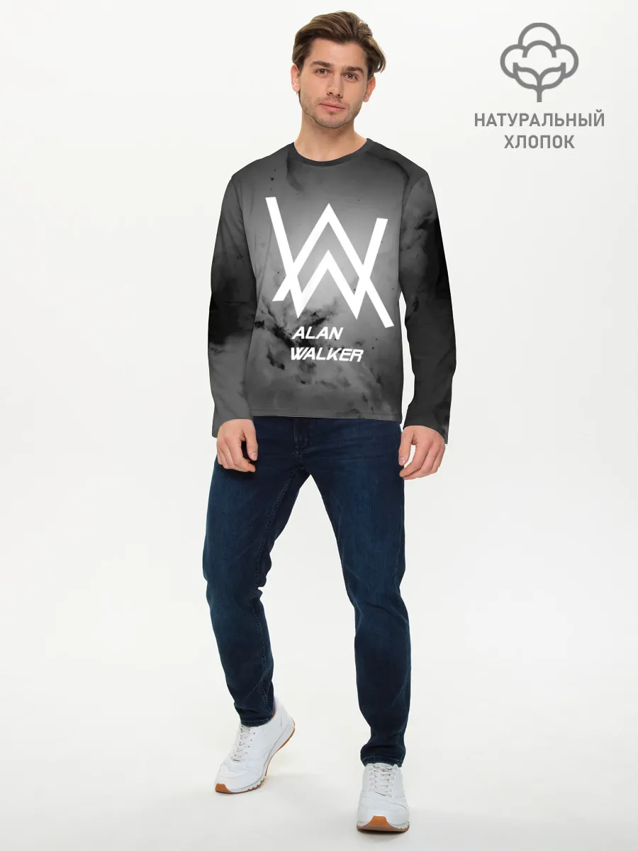 Мужской лонгслив базовый / ALAN WALKER