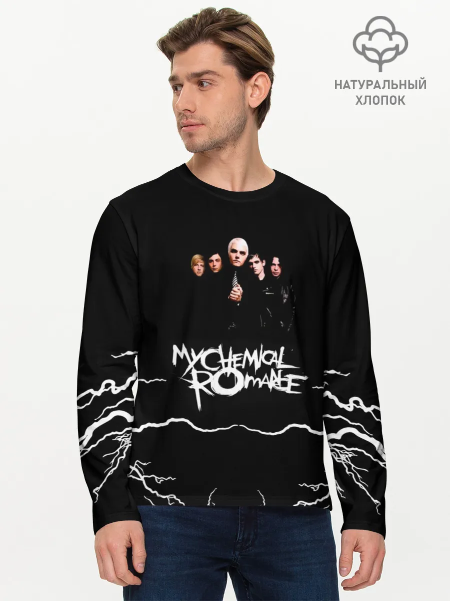 Мужской лонгслив базовый / My Chemical Romance